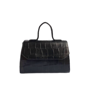 Juls midi in Black croc